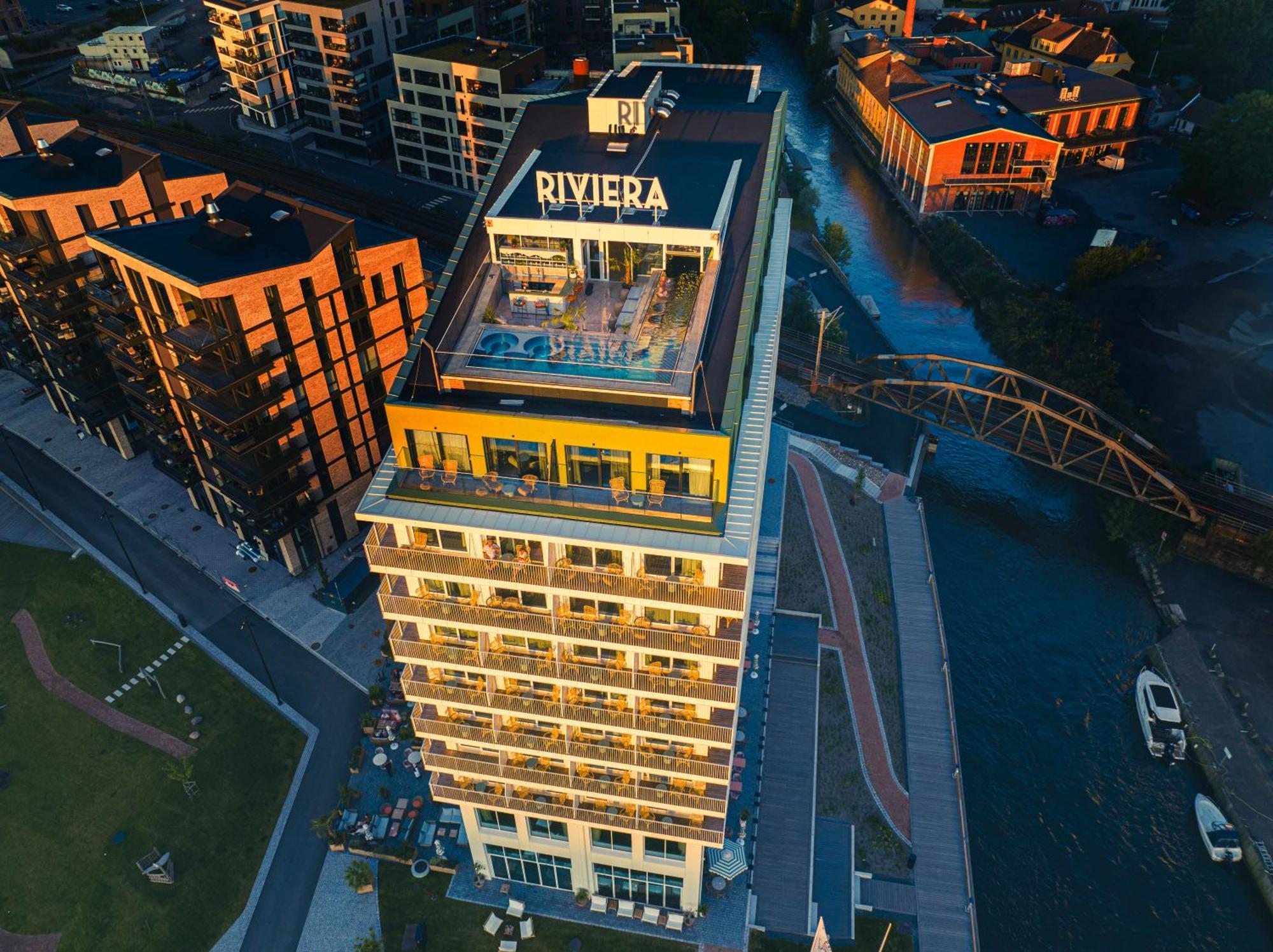 Hotel Riviera Moss Exterior foto